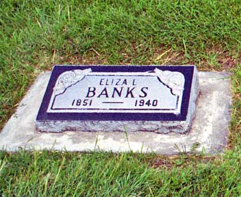 Eliza Luff Crossland grave