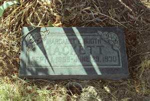 Margaret Booth Grave
