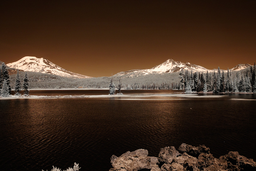 Three Sisters from Sparks Lake