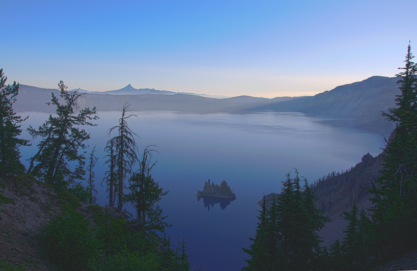 Crater Lake, Phantom Ship, Mt. Thielsen