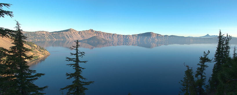 Crater Lake at Sunup