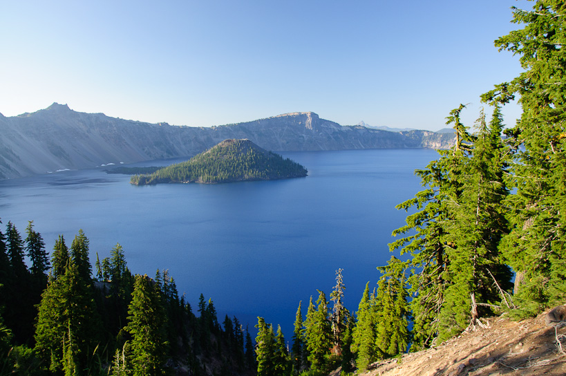 Crater Lake and Wizard Island