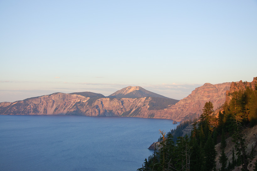 Sunset at Crater Lake Rim