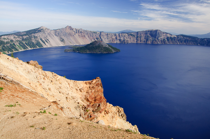 Crater Lake and Wizard Island