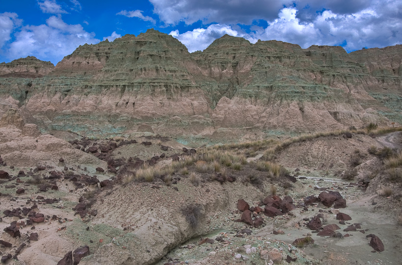 Blue Basin from Island in Time Trail