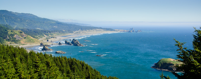 View South from Cape San Sabastian