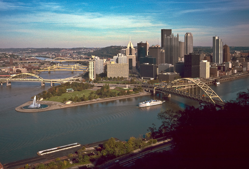 Golden Triangle from Mt. Washington