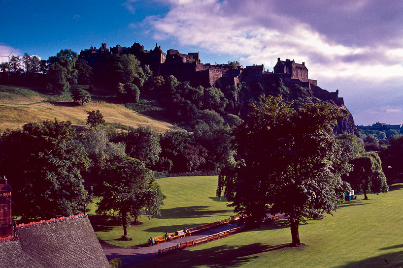 Edinburgh Castle & Princes Street Garden