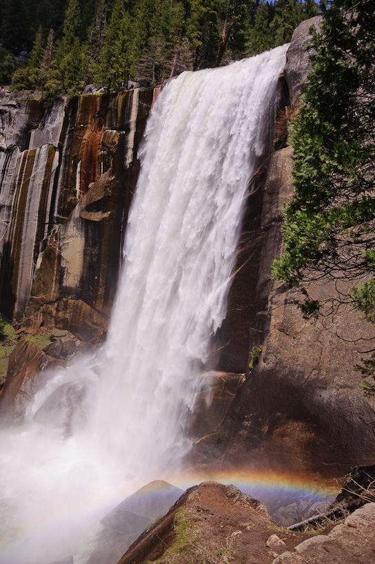 Vernal Falls with Rainbow